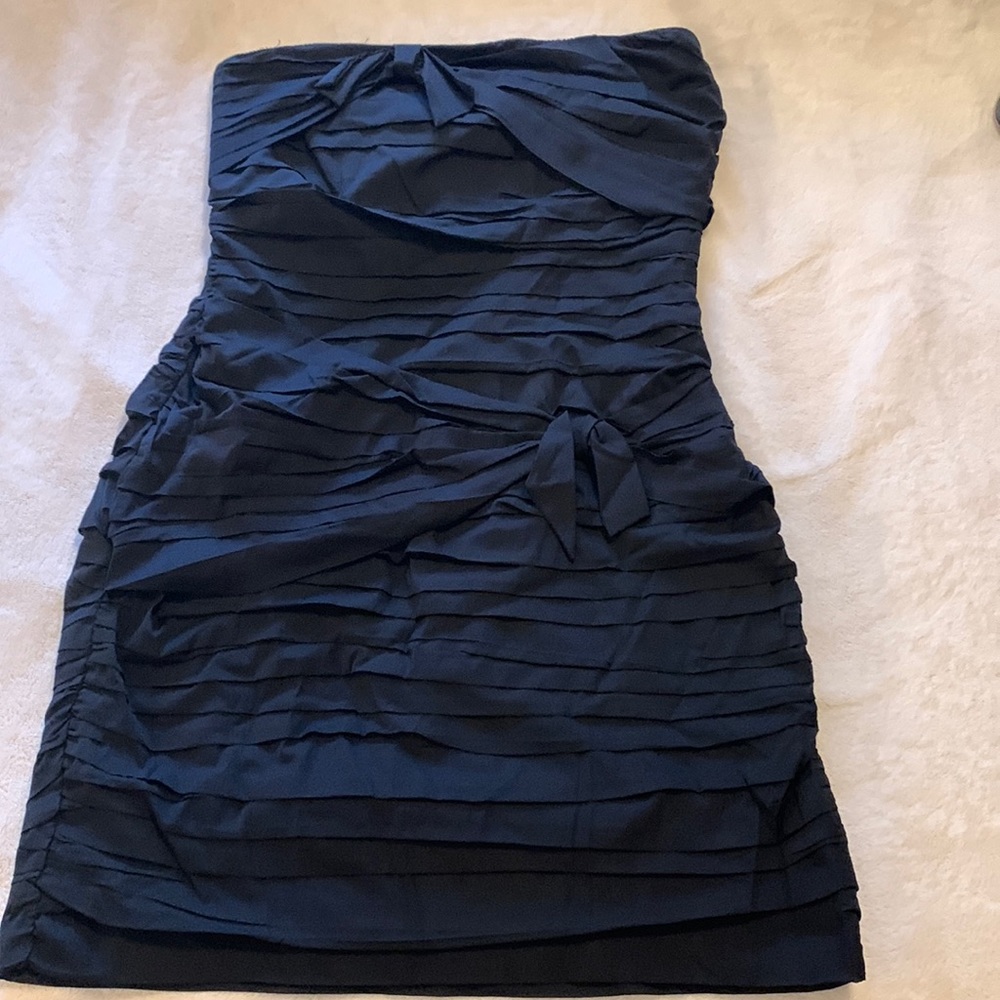 Little black dress. Express size 12 strapless